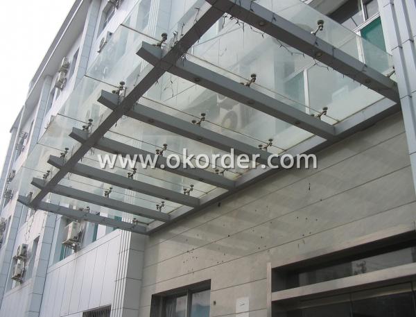  tempered insulating glass for canopy, handrails, windows, etc. 