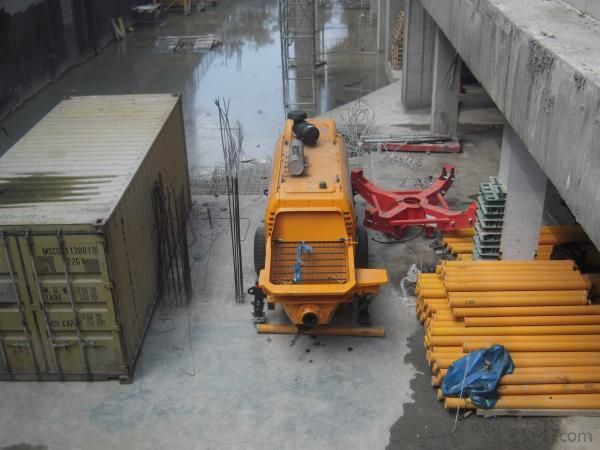 Stationary Concrete Pump HBT60 System 1