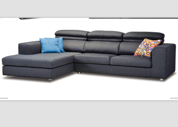 Corner Sofa Fabric Style System 1