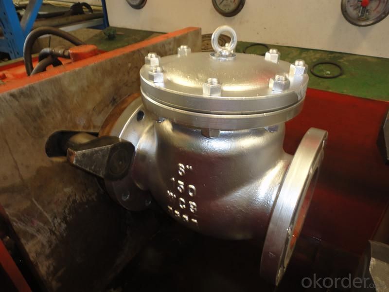 Hot Sells Forged Steel Piston ANSI Swing Flanged Check Valve