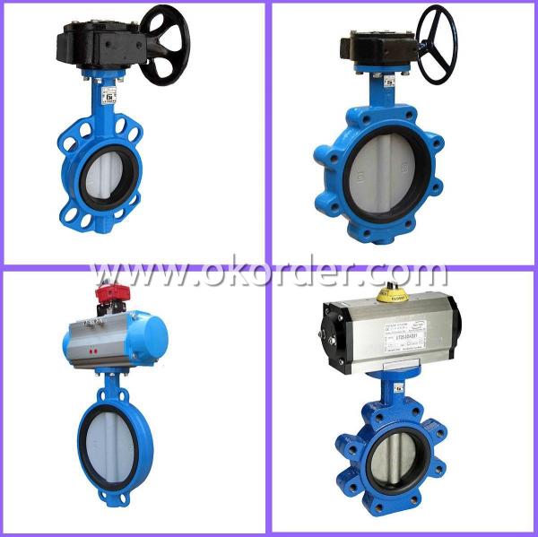 High Quality Flanged Wafer Type Butterfly Valve