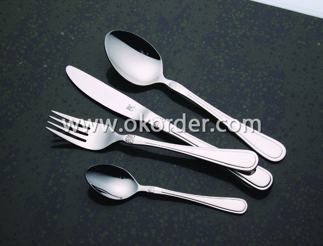 2013 Elegant Hotel And Restaurant Stainless Steel Cutlery Sets