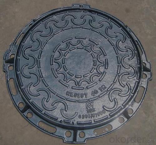 Ductile Iron Manhole Cover C250 System 1