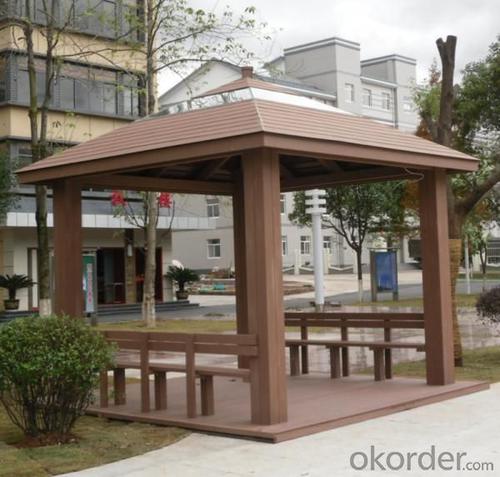 Wood Plastic Composite Post CMAX120H120 System 1