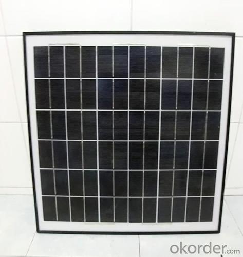 super long service life Solar Polycrystalline panel 40W-50W System 1