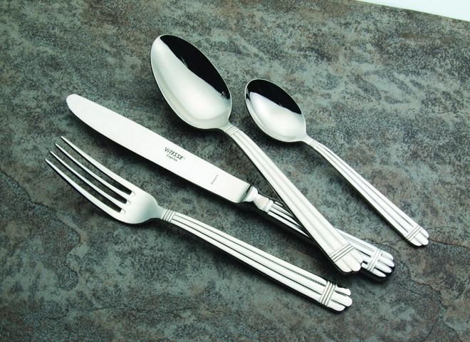 24 Pcs Stainless Steel Flatware System 1