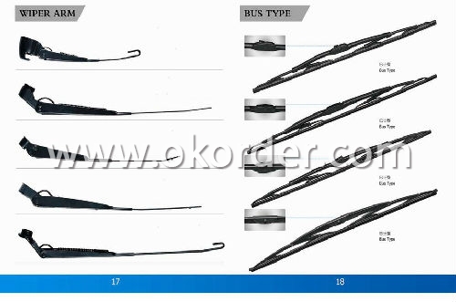 Universal Windshield Wiper Blade-Stainless Steel Frame with Natural Rubber/Silicon Rubber - 550
