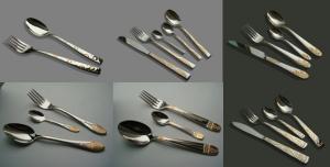 Stainless Steel Flatware Set System 1