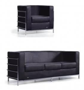 Le Corbusier LC1 LC2 LC3 Modern Classics Furniture Full Leather Italian