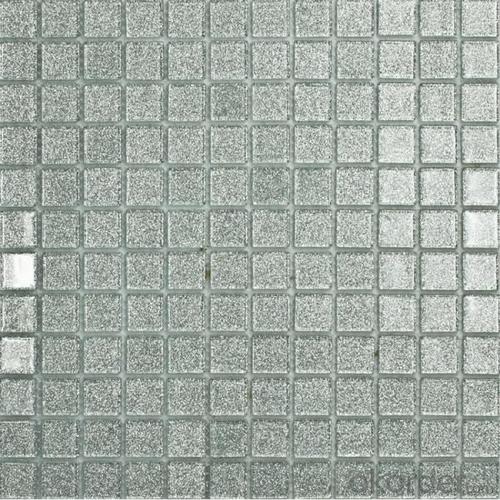 Glass Glass Mosaic Light Gray CMAX-SPM002 System 1