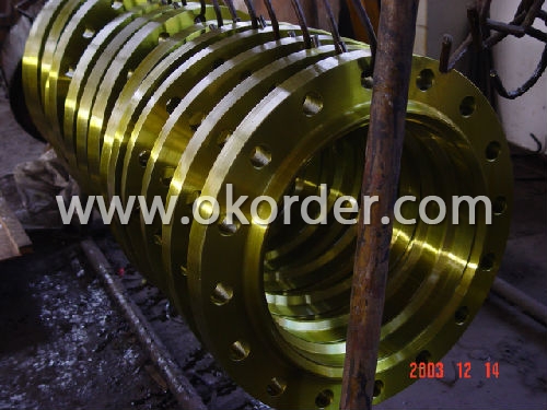 Carbon Steel Flange YELLOW PAINTING