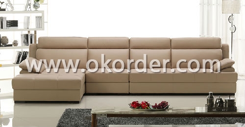 Modern Furniture Set Of Leather Sofa