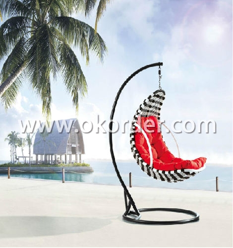Steel Rattan Hanging Chair HC009