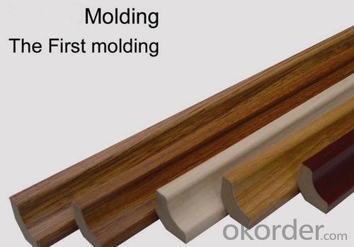 18mm Melamine Faced MDF Skirting Board / Profile Board System 1