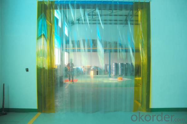 PVC Strip Door Curtain Used for Warehouse System 1
