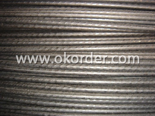 High Quality Helical Rib Steel Wire