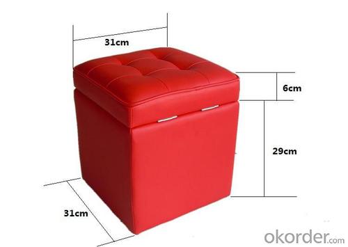 Colorful Ottomans With Storage System 1