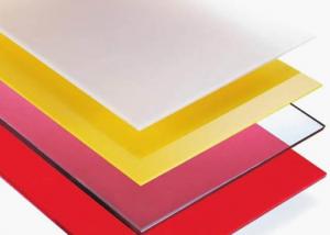 Frosted Polycarbonate Sheet  Be Made Of 100% Virgin Bayer Material