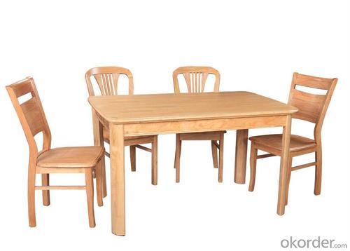 Solid Wood Dinning Table System 1