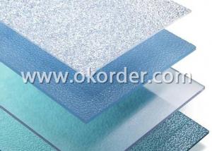 Embossed Polycarbonate Sheet With UV Protection