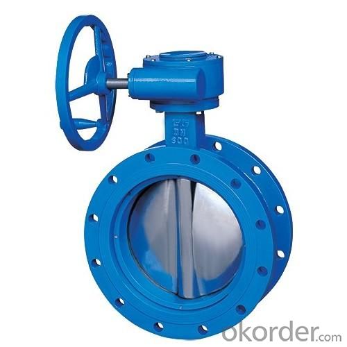 Hot Sell Butterfly Valve Concentric Rubber Wafer PTFE 360 Hard-Backed ISO 5211 Shaft Support System 1