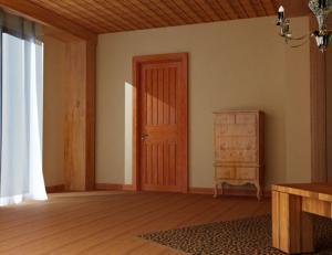 Modern Interior PVC Door