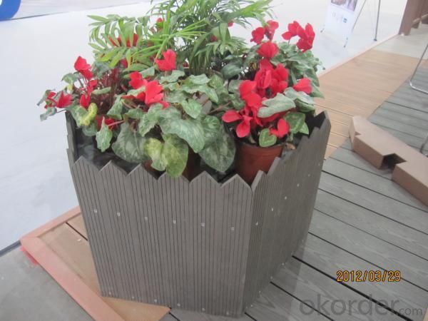 Wood Plastic Composite Flower Box CMAX N029 System 1