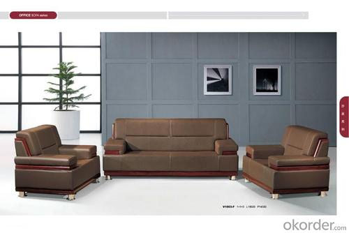 Leather Sofa Set Classic Style System 1