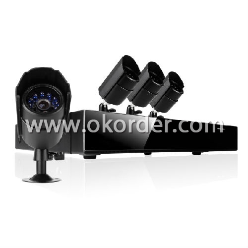 Wireless Outdoor Wifi Camera 4CH CCTV NVR System