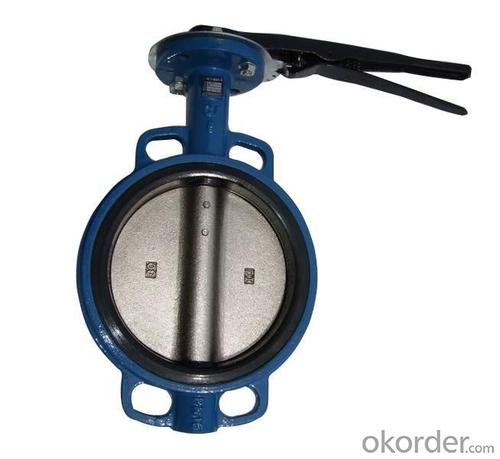 Ductile Iron Ventilation Butterfly Valve DN50--DN3000 System 1