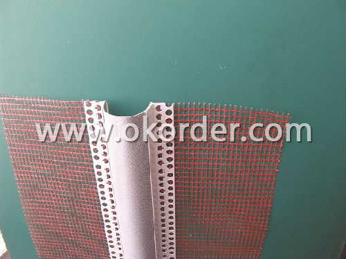  PVC Corner Bead With Fiberglass Screen Mesh-EA01