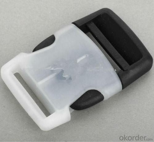 Black Fashion Plastic Side Quick Release Bag Buckles System 1