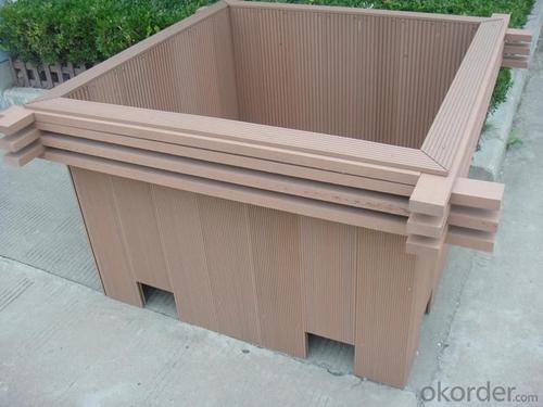 Wood Plastic Composite  Flower Box CMAX N032 System 1