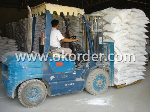 loading container of Zinc Oxide