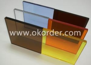 Extruded Acrylic Sheet With UV Protection And Different Colors