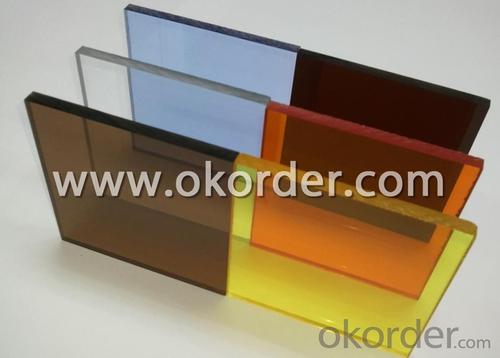 Extruded Acrylic Sheet With UV Protection And Different Colors System 1