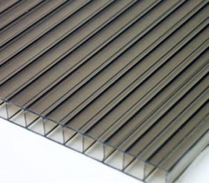 Triple-Wall Polycarbonate Sheet With UV Protection And Different Colors