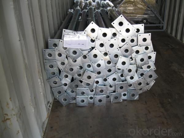 Hot Dip Galvanized Adjust U-head With Length 300mm System 1