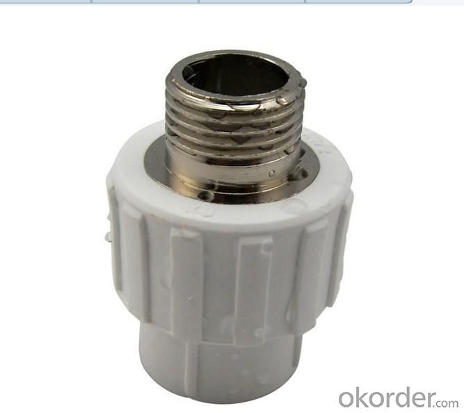 PPR Pipe Fittings (white, grey)