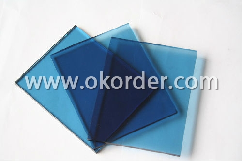 1.5-1.8mm blue sheet glass