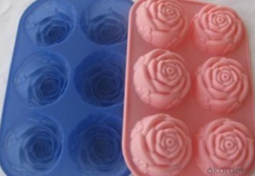 Rose Shape Silicone Cake Mold System 1