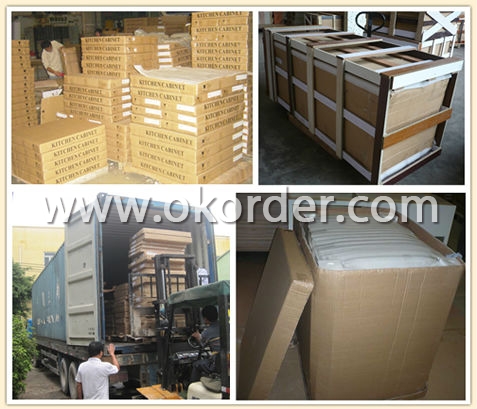 Packing and Loading of Modern Design TV Stand