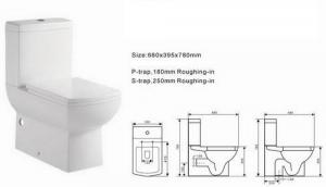 Ceramic Toilet CNT-1014 System 1