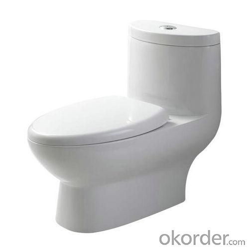 Popular Bathroom One Piece Ceramic Toilet
