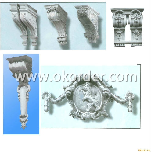 Pediment Ornament Mould For Europe