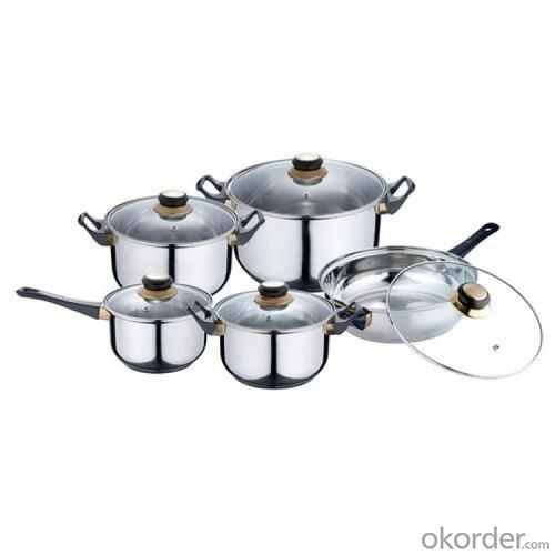 High Quality 7pcs Square Cookware Set System 1