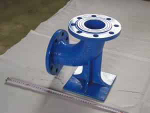 Double Flanged Duckfoot 90 Degree Bend ISO2531 With Best Price System 1