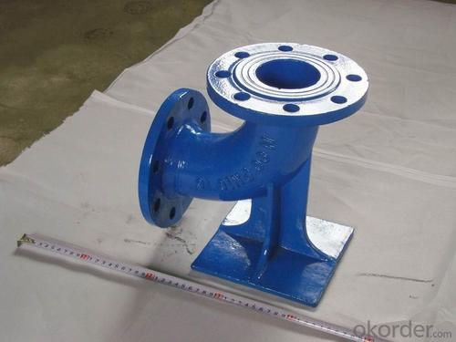 Double Flanged Duckfoot 90 Degree Bend ISO2531 With Best Price System 1