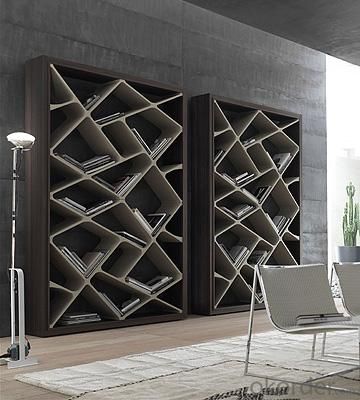 Hot Sale Decorative Wooden Bookcase System 1