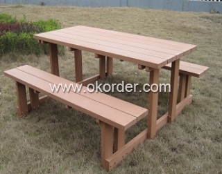 Wood Plastic Composite Outdoor Chair CMAX H018